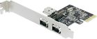 Conrad Karta z 3 portami FireWire PCI-Express,
