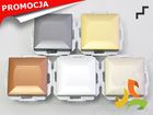 Abex Wyłącznik, włącznik schodowy podświetlany WP-5P/S PERŁA metalik (59074220-03579/ABX)