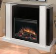 Optiflame Kominek elektryczny z obudową 2kW Bella (kolor: czarno biały)