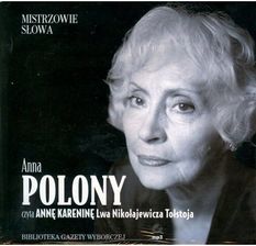 Anna Karenina. Mistrzowie słowa. Książka audio CD MP3
