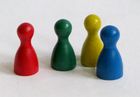 Natural Games Pionki do gry drewniane
