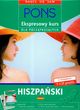 Pons ekspresowy kurs dla początkujących hiszpański z płytą CD