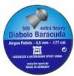 H&N śrut Diabolo BARACUDA kal. 4,5 mm
