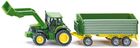 Siku John Deere With Front Loader And T 1843
