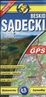 Beskid Sądecki 1:50 000 laminowany