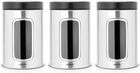 Brabantia zestaw pojemników kuchennych matt 1.4l, 3 szt. 335341