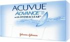 JOHNSON & JOHNSON Acuvue Advance z HYDRACLEAR 6 szt
