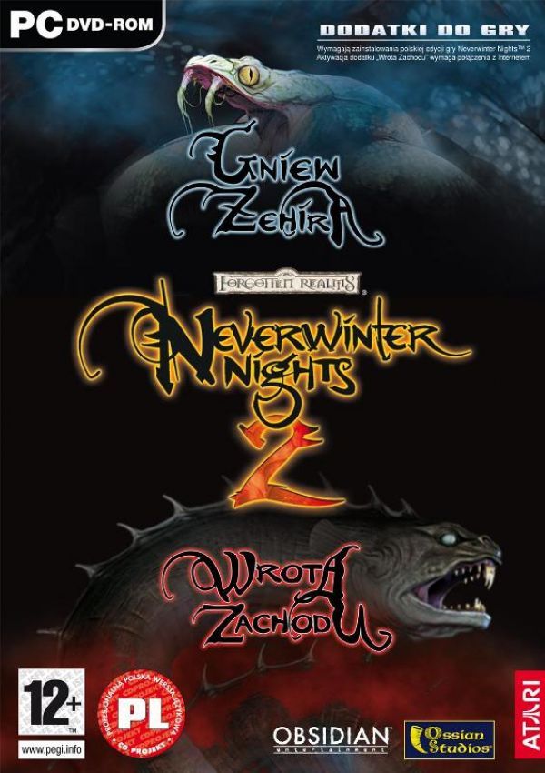 ... PC Fabularne Neverwinter Nights 2 Gniew zehira + Wrota zachodu (Gra PC