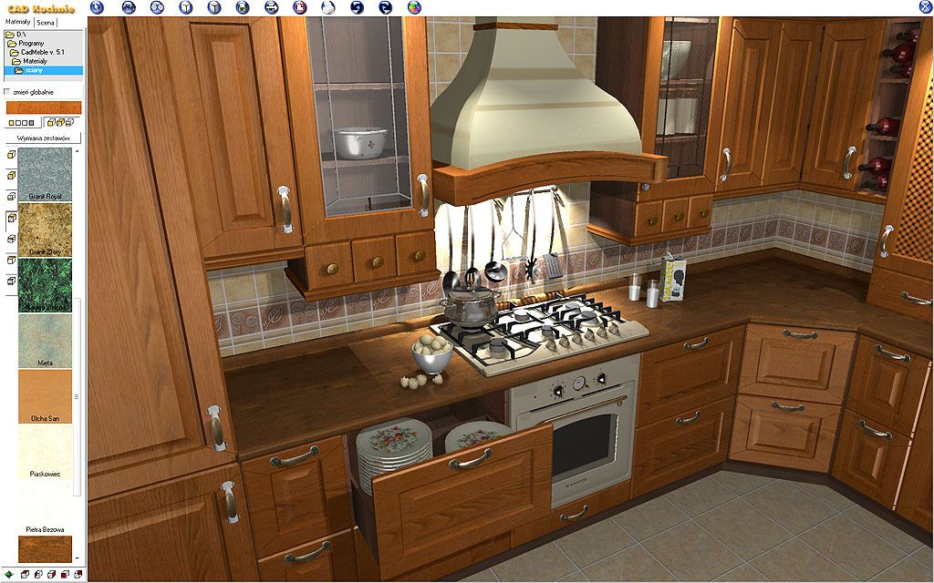 CAD Kuchnie Standard