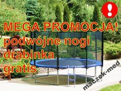 Trampolina Ogrodowa Z Siatką - 312 Cm 10 Ft