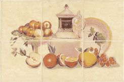 Cersanit Sagra Giallo Kompozycja Owoce 20x30