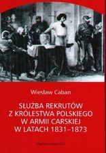 Służba rekrutów z Królestwa Polskiego w armii carskiej w latach 1831-1873