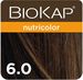 Farby i szampony koloryzujące Biokap Nutricolor Farba Koloryzująca Do Włosów Kolor 6.0 Tytoniowy Blond 140ml