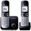 Telefony stacjonarne Panasonic KX-TG6812PDB czarny