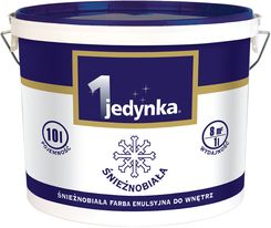 Jedynka Farba Emulsyjna Biała 10L