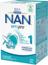 Nestle Nan OptiPro 1 Mleko początkowe dla niemowląt od urodzenia 2x400g