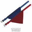 TRIXIE (30913) OBROŻA z BANDAMKą - CzERWONA 19-24cm/10mm