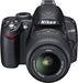 Nikon D3000 + 18-55 VR + 55-200 VR