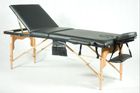 BODYFIT Stół, łóżko do masażu 3 segmentowe Czarne BODYFIT Stół, łóżko do masażu 3 segmentowe Czarne