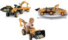 Smoby Traktor Max Z Przyczepą I Koparką 33385