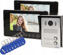 Videofony Orno Zestaw Wideodomofonowy Arx Multi N 2-Rodzinny Kolorowy 7