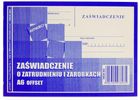 DRUK EMEKO zAśWIADCzENIE O zATRUDNIENIU I zAROBKACH BLOCzEK