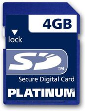 Platinum SecureDigital High Capacity High Speed 4GB