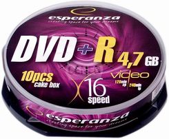 Esperanza DVD+R 4.7GB 16x Cake 10szt (1117)