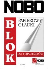 Nobo blok do flipchartów Nobo gładki 65x100cm 5szt