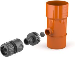 Zbieracz wody deszczowej do rur spustowych od 80 mm do 105 mm