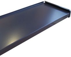 Parkier Parapet Zewnętrzny Stalowy Antracyt/Grafit