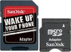 SanDisk FS/miniSD Adapter Pack f. microSD/SDHC SDSDQAP-000-E11M