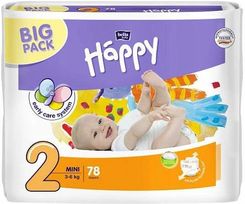 Bella Baby Happy 2 Big Mini 3-6 Kg (78 Szt.)