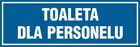 Topdesing Toaleta dla personelu