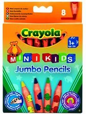 Crayola Kredki Ołówkowe Jumbo 8 Szt.