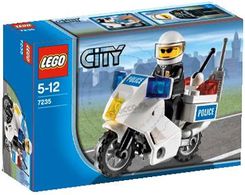 Lego City World Motocykl Policyjny 7235