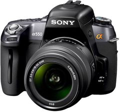Sony DSLR-A550Y + 18-55mm + 55-200mmm