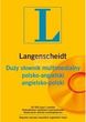 Słownik Langenscheidt polsko-angielski angielsko-polski (PC)