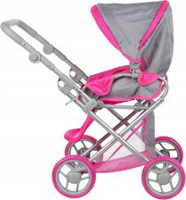 Kinderplay Wózek Dziecięcy 3W1 Kp0200G M1218 & Hot Pink