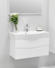 Antado Wave Biała Szafka z umywalką 80 VA-140/80/2-WS+UCS-LY-80