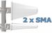  Signaflex Antena Tsunami Dual 3G 4G LTE 2x16dBi SMA (AD3TS2X20)
