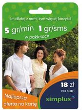 Karta startowa SIMPLUS 18
