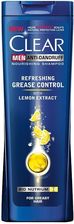 Clear Szampon Do Włosów Przeciwłupieżowy Men Refreshing Grease Control 400Ml