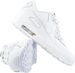  Buty Nike Air Max 90 Leather (GS) "All White" (724821-100)