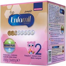 Enfamil 2 Premium Lipil Dha Mleko następne dla niemowląt 6-12 miesięcy 1200g