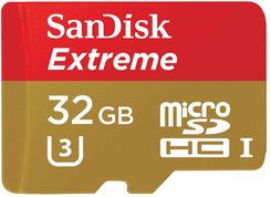 SanDisk Extreme microSDHC 32GB UHS-III (SDSQXNE-032G-GN6MA)