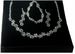  Rosaly-Art Komplet Swarovski Crystal S342 Na Ślub Srebro (342/01/11)