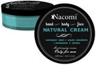 Męskie kosmetyki do pielęgnacji ciała Nacomi naturalny krem dla mężczyzn z olejem konopnym i ekstraktem z chmielu 100ml
