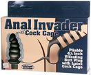 SCALA&TOYJOY Korek analny z pierścieniem erekcyjnym ANAL INVADER/COCK CAGE (3000004342)