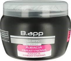 B.App Maska Keratynowa Restrukturyzująca 500ml